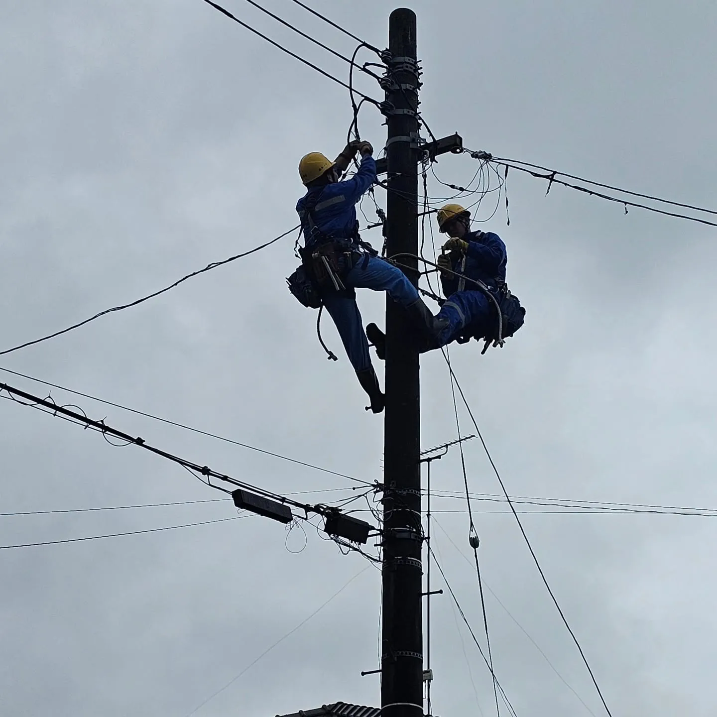 電気ですかー!  急に停電?