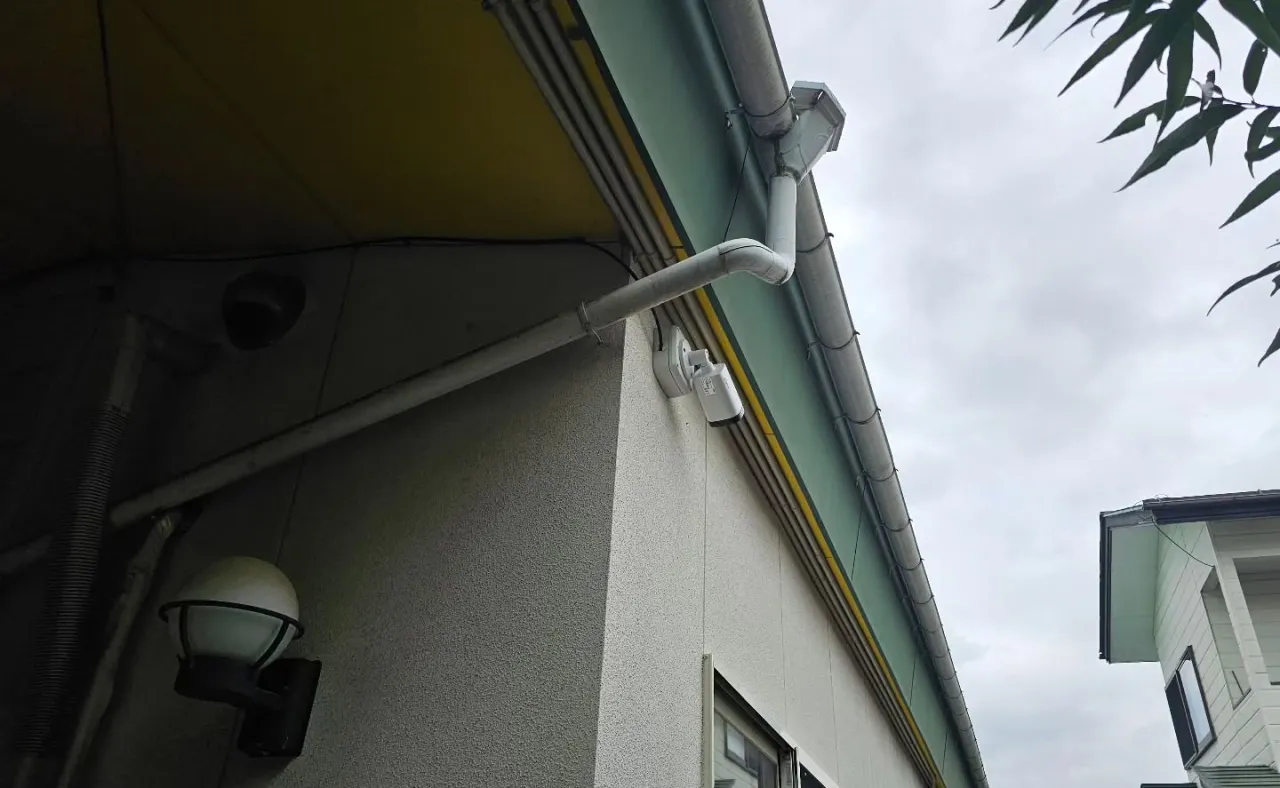電気ですかー!  防犯カメラ取り付け